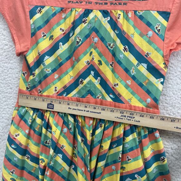 Disney Parks Dress Shop Walt Disney World Play in the Park Collared Dress L - Picture 8 of 8